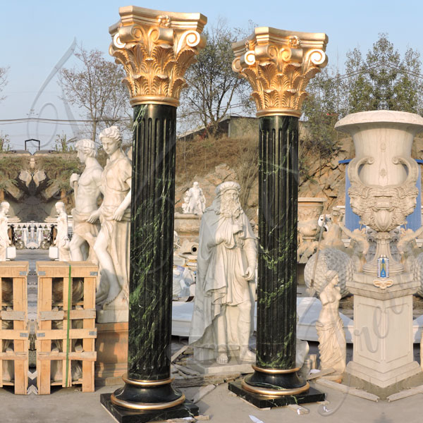 Luxury empire marble corinthian columns factory supply TMC-08