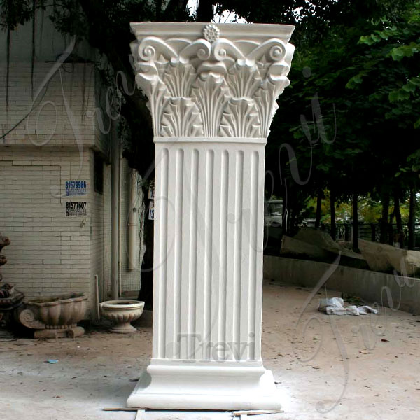 Roman square front porch support pillars and columns designs TMC-09