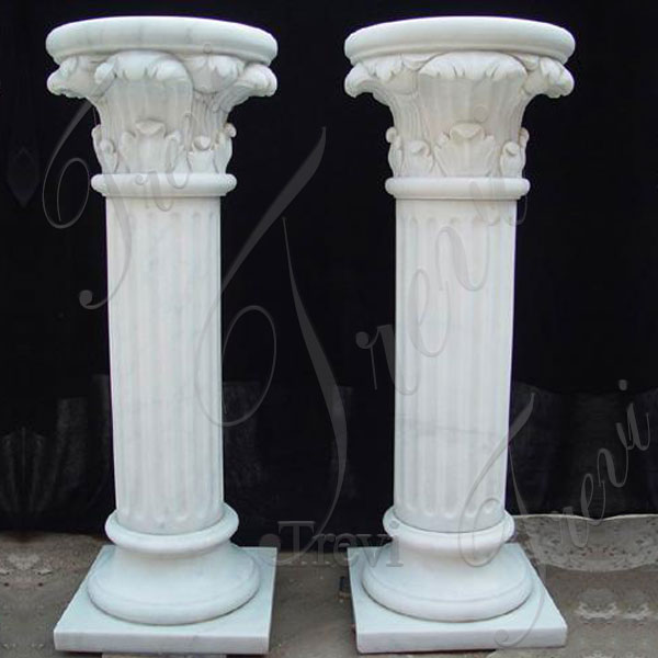 Solid marble decorative pillar and columns for wedding decor TMC-10